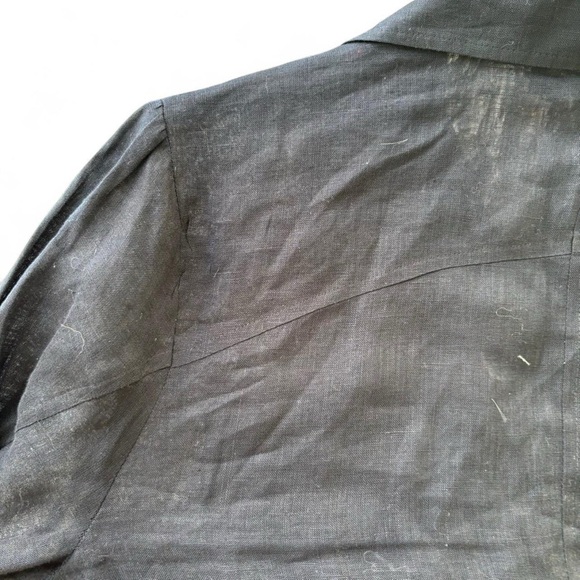 Black Button-Up Shirt - Picture 6 of 6